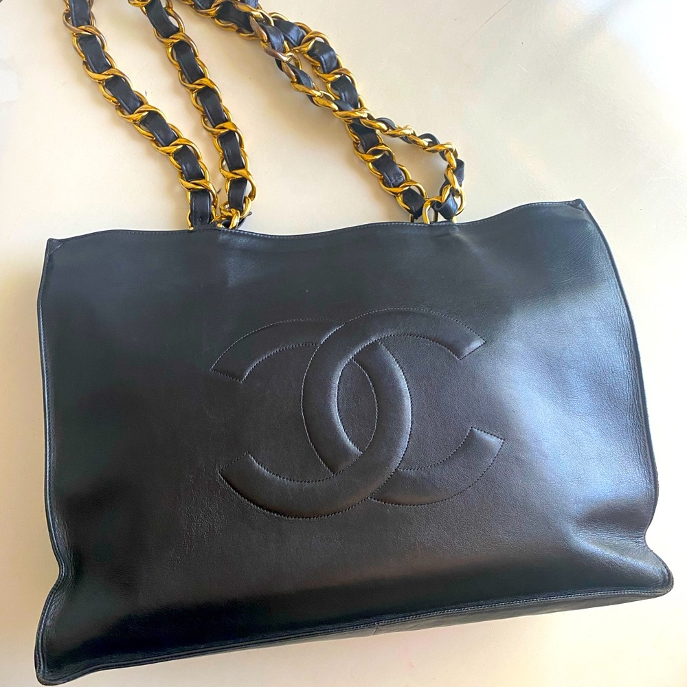 Chanel Vintage Lambskin XL Tote **PRICED TO SELL**
